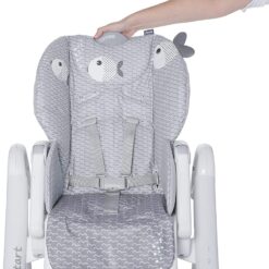 Chaise Haute Polly2Start Gris Acier - Chicco-25247