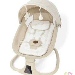 Balancelle Électrique Bébé Kidilo E05D beige