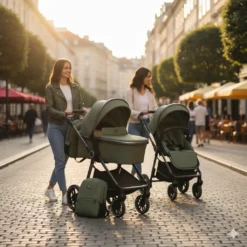 Pack Poussette A8+C Pour Bebe – Kidilo en vert