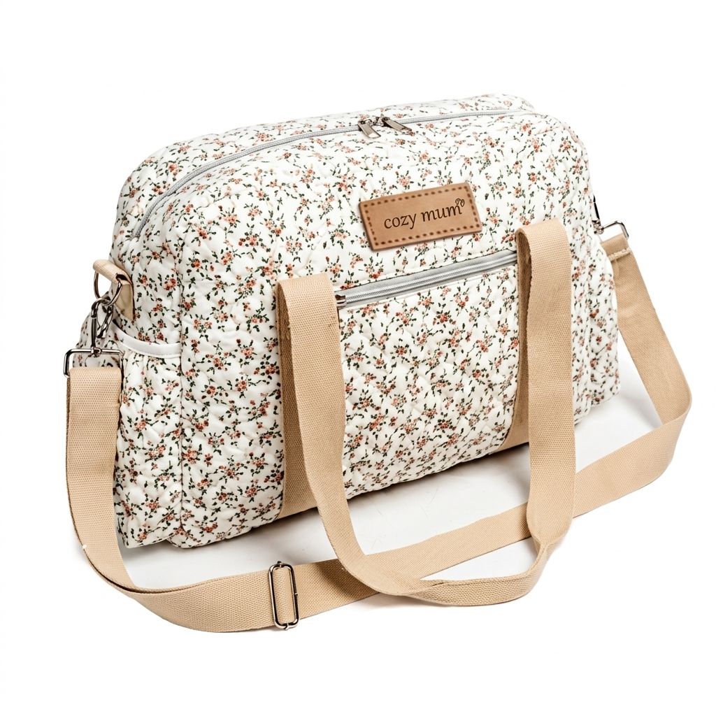 Sac à Langer XL Cozy Mum - Élégant Spacieux avec Tapis de Change4