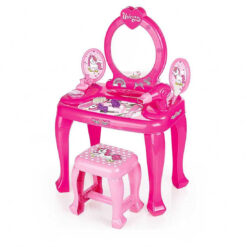 Coiffeuse de maquillage à pieds Licorne - Dolu-25514