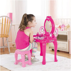 Coiffeuse de maquillage à pieds Licorne - Dolu-0