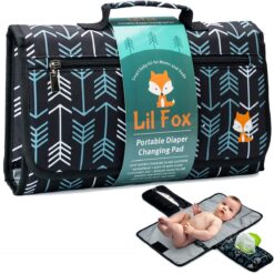 Matelas de change Portable Lil Fox : Confort Ultime et Praticité - Motif-fleches