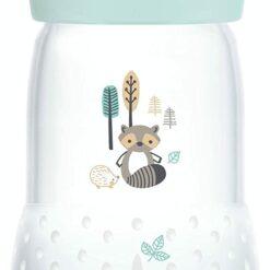 Biberon Easy Start anti-colique Mam 260ml rose + tetine échange offerte