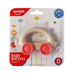 Hochet de dentition bébé plastique ABS + Silicone - Huanger
