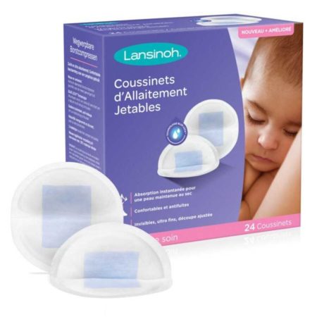 Coussinets D'allaitement Jetables 24 Pièces - Lansinoh -0
