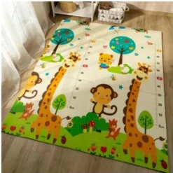 Tapis chambre en mousse XPE Motif Girafe/Animaux