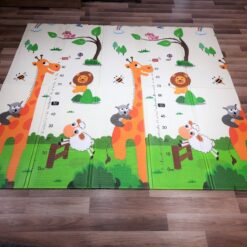 Tapis Centre déveil XPE épais Motif Girafe & océan-26626