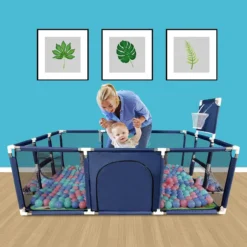 Parc Bébé de Jeu avec Balles – Espace Sécurisé et Ludique