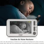 Babyphone Vidéo avec Écran Ecoute-Bébé TFT – Reer-0