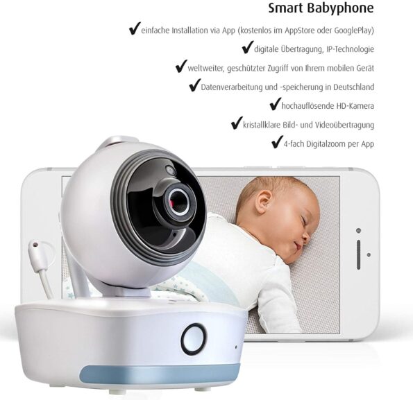 IP BabyCam  babyphone 330° – Reer-26802