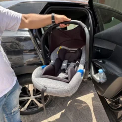 siege auto coque maxi cosi tissu respirant