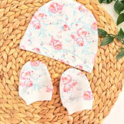 Ensemble douceur : Bonnet et Moufles pour Bébé