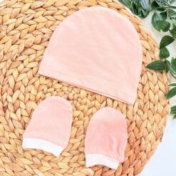 Ensemble douceur : Bonnet et Moufles pour Bébé