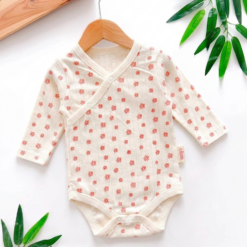 Body Bébé Croisé Motif Mignon – Douceur et Charme pour Fille