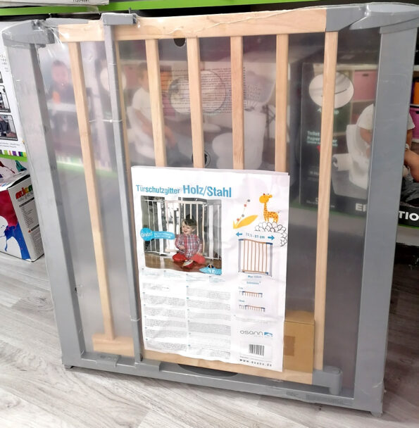 Barrière De Sécurité 72.5 à 88 cm holz/stahl - Osann-27045