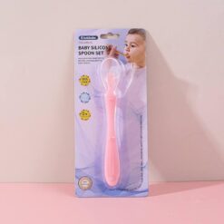 Cuillère Bébé en Silicone Souple Sans BPA – dés 4mois