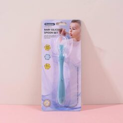 Cuillère Bébé en Silicone Souple Sans BPA – dés 4mois
