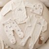 Ensemble bébé Doux 4 Pcs 100% coton - Love my family