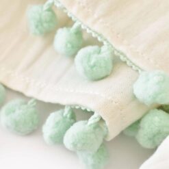 Pare-soleil/vent pour siège-auto en mousseline de coton