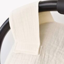 Pare-soleil/vent pour siège-auto en mousseline de coton