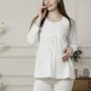 Promo Ensemble Pyjama 2 pcs Maman taille XL : Grossesse et Allaitement