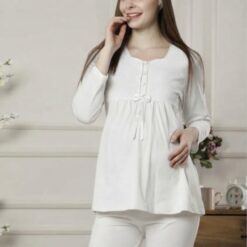 Promo Ensemble Pyjama 2 pcs Maman taille XL : Grossesse et Allaitement