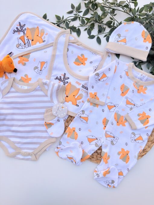 Pack Naissance 7 Pcs coton pur - baby fox