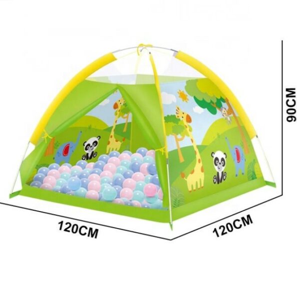Cartoon Tent + 100 balles-26914