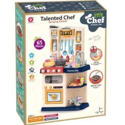 Cuisine Talented chef 65pcs - Bleu-0