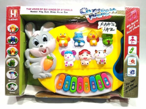 Piano Lapin musique et lumière la maison de ferme-26864