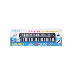 Clavier Électronique 37 Touches avec Microphone – Canto Music Workstation
