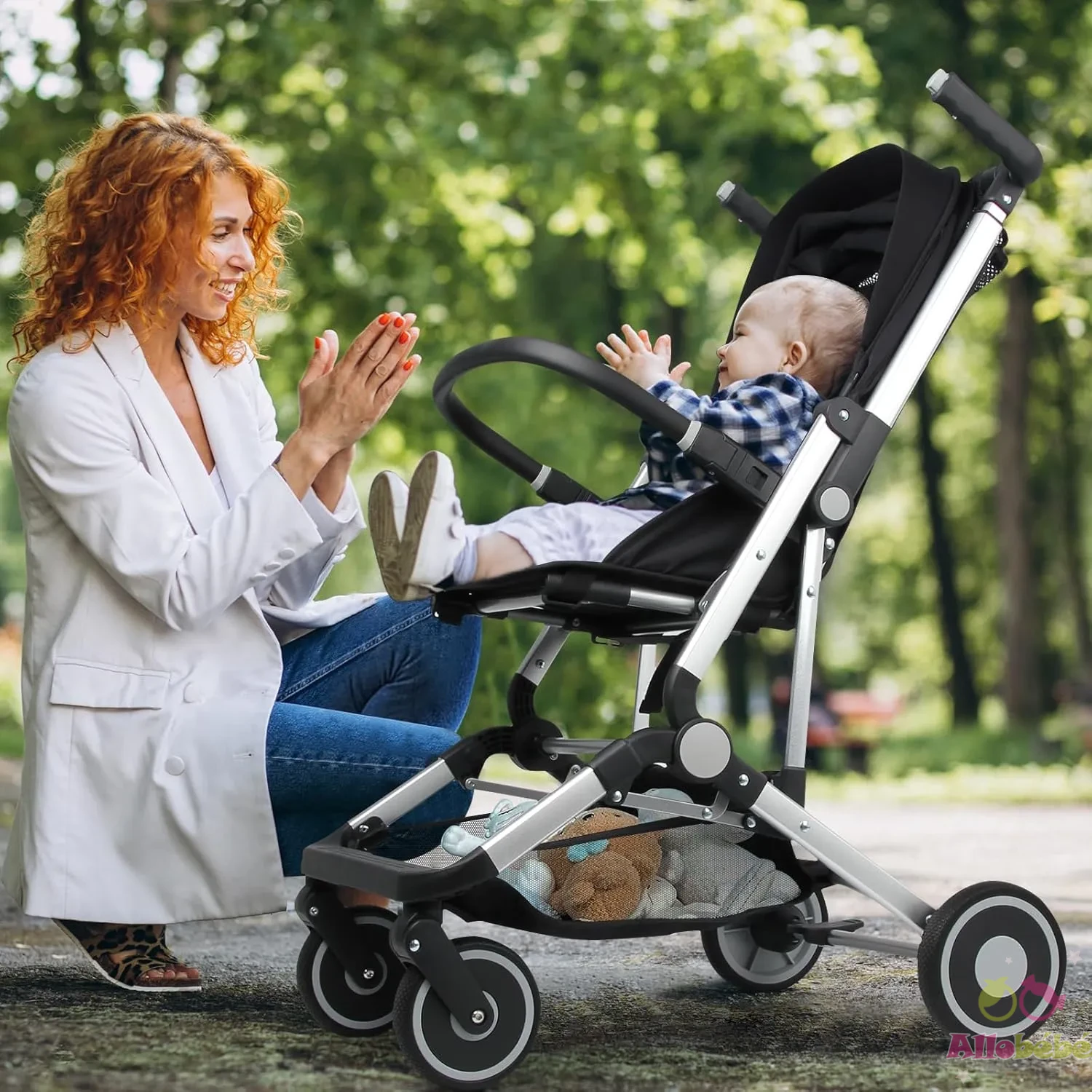 Poussette de voyage pour avion Poussette parapluie ultra compacte