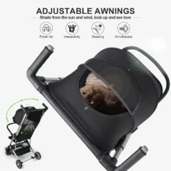 detail Poussette de voyage pour avion Poussette parapluie ultra compacte M9