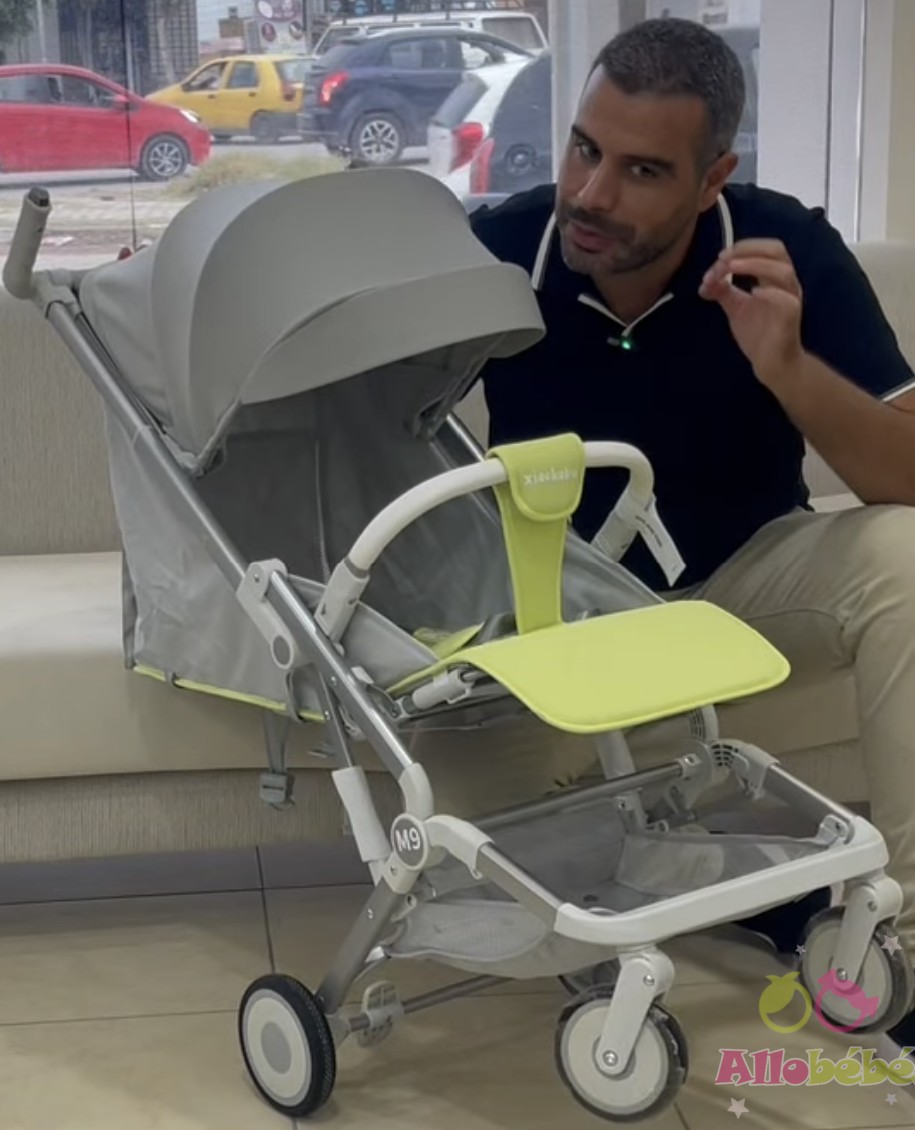 Poussette de Voyage Aluminium (avion) Ultra-Compacte - M9 – Image 15