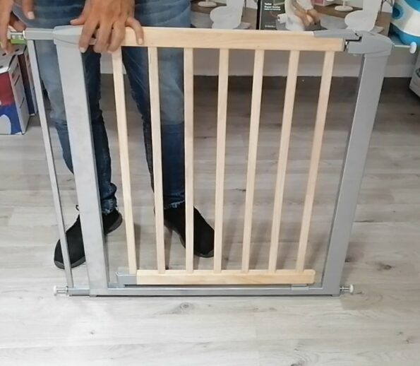 Barrière De Sécurité 72.5 à 88 cm holz/stahl - Osann-27047