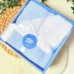 Couverture Interbaby Nid d'Abeille : Élégance et Respirabilité