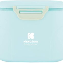 Boite de conservation de lait en poudre avec cuillére Bleu 160 G - Kikkabboo