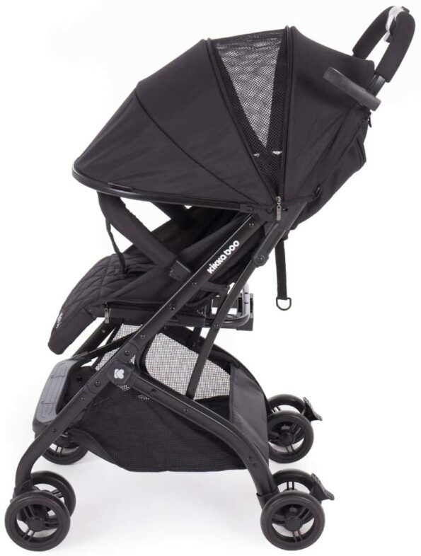 Poussette Miley Black + housse de pied - Kikkaboo-27345
