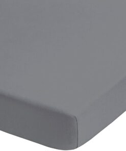 Drap housse air 70x140 gris - Kid's-0