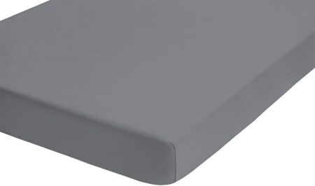 Drap housse air 70x140 gris - Kid's-0