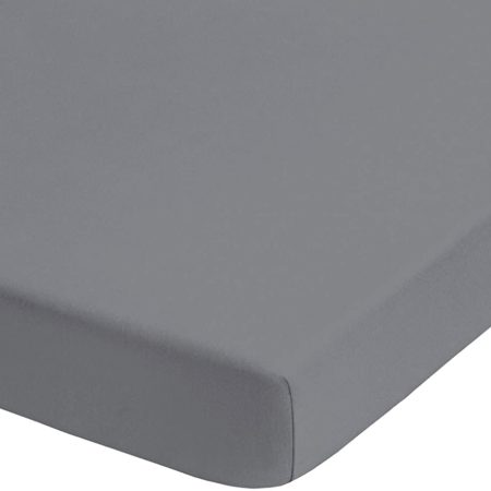 Drap housse air 70x140 gris - Kid's-0