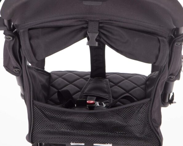 Poussette Miley Black + housse de pied - Kikkaboo-27348
