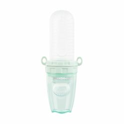 Squeezer à fruits en silicone 2en1 Mint - Kikkabboo