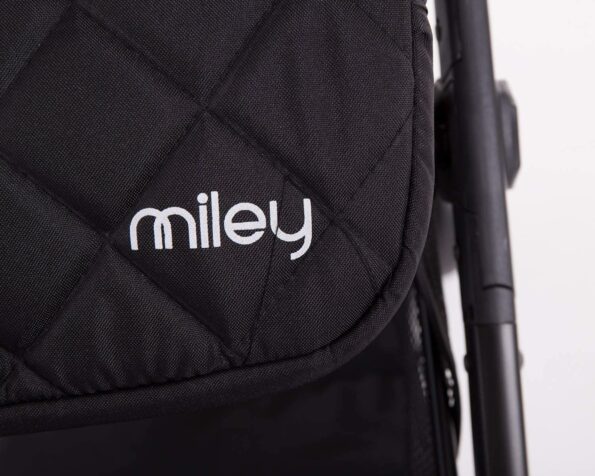 Poussette Miley Black + housse de pied - Kikkaboo-27349