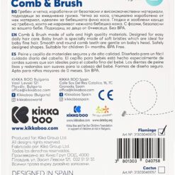 Brosse et peigne Flamingo - Kikkabboo-27221
