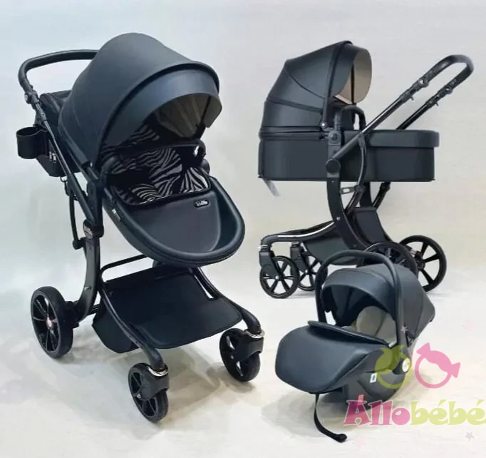 Pack poussette réversible 3 en 1 avec siège-auto – Kidilo 5 poussette réversible 3 en 1 – Kidilo Cette poussette réversible de la marque Kidilo