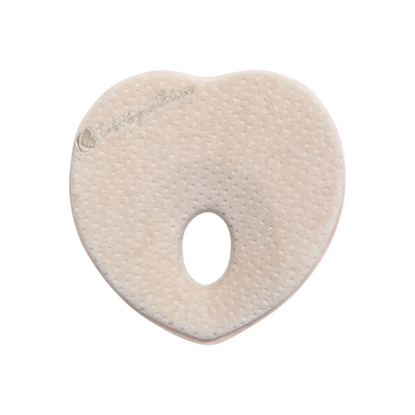 Anti tête plate Coeur Beige – Kikkabboo