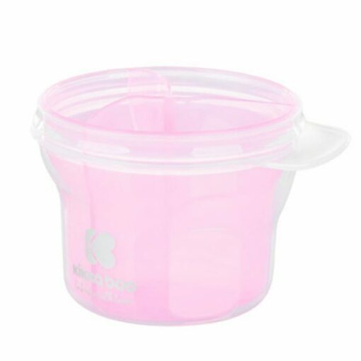 Boite doseuse de lait Rose - Kikkabboo
