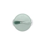 Bowl with heat sensing spoon Mint – Kikkabboo